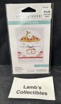 Spellbinders Etched Dies Tina Smith- Delicious Decorations Pie Perfection S3-443 - £11.41 GBP