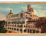 Rotunda Wing Mission Inn Riverside California CA UNP Linen Postcard H25 - $2.92