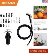 Single-Hole Deck Mount Kitchen Sprayer - Premium Quality with Extra Adap... - $840.68 MXN