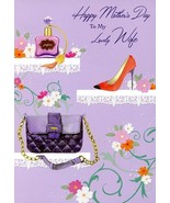 Happy Mother&#39;s Day To My Lovely Wife - Mother&#39;s Day Greeting Card - 08109 - $51.04 MXN