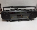 Vintage SOUND DESIGN AM/FM Radio/Double Cassette Recorder/EQ Boombox 477... - $59.39