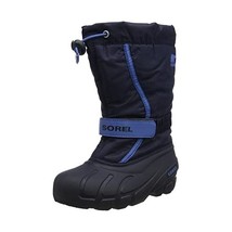 Sorel Unisex Kid&#39;s Youth Flurry Snow Boots, Blue (Collegiate Navy 464), 5 (38 EU - £89.62 GBP