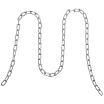 VEVOR Proof Coil Chain, 3/16" x 100', 1100 lbs Safe Working Load, Zinc P... - $51.99