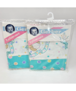 4 VINTAGE 1992 GERBER BABY BUNDLE OF JOY PILLOWCASES 12&quot; x 16&quot; NEW IN PA... - £29.13 GBP