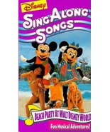 Disney&#39;s Sing Along Songs - Beach Party at Walt Disney World [VHS] [VHS ... - £22.72 GBP