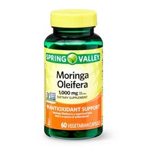 Spring Valley Moringa Oleifera Vegetarian Capsules, 1,000 mg, 60 Count..+ - $19.79