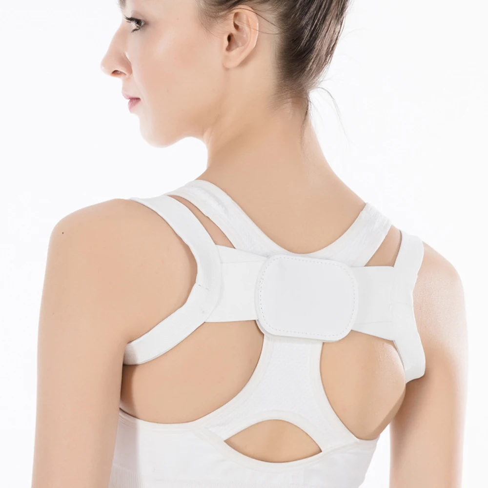  Back Posture Corrector Therapy Corset Spine Support Belt Lumbar Back Po... - $39.26