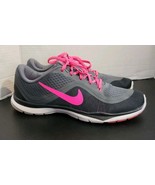 Nike Womens WMNS NIKE FLEX TRAINER 6, COOL GREY/PINK BLAST-DARK GREY Sz ... - $33.70 CAD