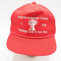 Snapback Trucker Farmer Hat Cap Texas Panhandle Grain &amp; Feed Association - $40.57