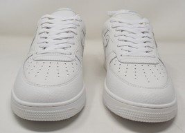 GF-01 By John Geiger White Pebbled Leather Pink 12 US Mens Sneakers NIB - £218.05 GBP