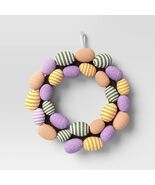Threshold Easter Egg Wreath Multicolor 14 Inch Spring Door Decor - €16,08 EUR