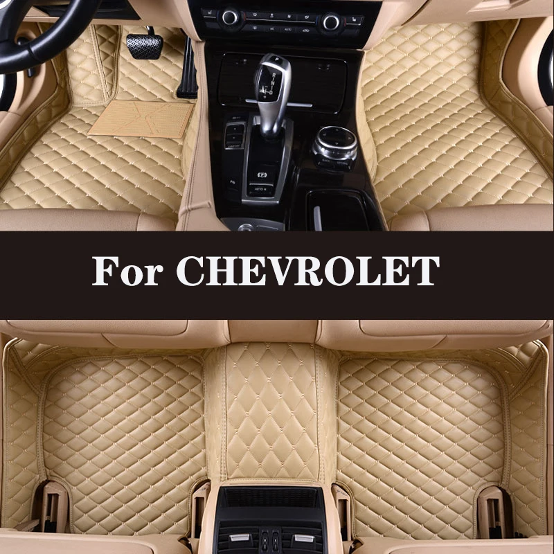 Full Surround Custom Leather Car Floor Mat For CHEVROLET Evanda Blazer Cruze - £70.27 GBP
