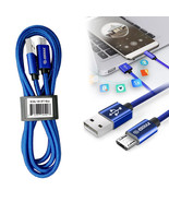 3.3 FT Nylon Braided USB Cable Mirco USB For Alcatel Volta 5002R - £7.72 GBP