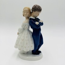 Bing &amp; Grondahl Figurine Girl Pardon Me Couple Denmark Porcelain Boy #2372 - £95.30 GBP