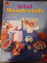 MINI WONDERFULS #9202 by Debbie Swan Tole Painting 21 Cute Projects 1996 - $5.94