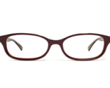 Paul Smith Eyeglasses Frames Paice SNHRN Beige Burgundy Red 51-17-139 - $128.69