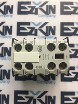 Moeller 40 DIL E Auxiliary Contact Block  - $12.60