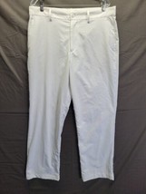 Under Armor White Golf Pants Mens 34 x 30 Loose Straight Casual Pant - £24.99 GBP