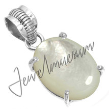 Wholesale Price Mother of Pearl 925 Fine Stamp Sterling Silver Pendant - £22.67 GBP