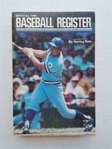 The Sporting News 1981 Official MLB Baseball Register Book - George Brett - $9.49