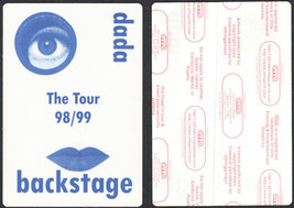 Dada Cloth Backstage Pass from the 1998/99 Tour. - £2.43 GBP