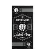 NBA Brooklyn Nets Dominion Personalized Beach Towel 30×60 Inches - €42,73 EUR