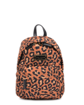  MARC JACOBS Quilted Puffy Nylon Leopard Print Mini Backpack Purse Bag Handbag - £94.95 GBP