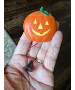 VTG 80s Halloween Pin Brooch Pull String Pumpkin Pop Up Ghost Boo Kitsch... - $13.72 CAD