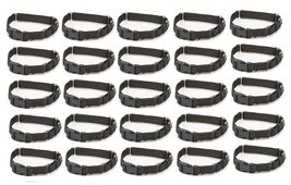 10&quot; to 16&quot; Black Martingale Dog Collar Bulk Packs Shelter Rescue Quick Release ( - £119.44 GBP+