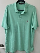 Polo Ralph Laren Golf Polo Shirt Logo Size XXL Short Sleeve Light Green ... - £24.73 GBP