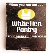 White Hen Pantry Food Store Vintage Matchbook Matches Unstruck E19J - $19.99