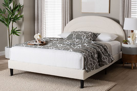Payne Boucle Upholstered Platform Bed - $5,712.90 MXN