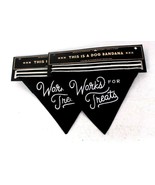2 Count Easy Tiger Dog Bandana Works For Treats One Size Fits All - $418.67 MXN