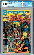 George Perez Personal Collection CGC 8.0 Adventure Comics #485 Dial H for Hero - £78.94 GBP