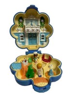 Polly Pocket Doll Playset Blue French Holiday Vintage Rare Official 1990 vtd - $25.67