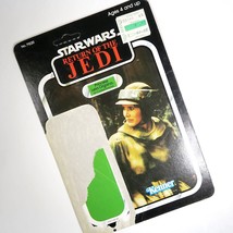 Star Wars Unpunched ROTJ 77 Card Back Princess Leia Organa Combat Poncho Vintage - £23.71 GBP