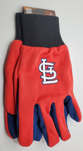 St. Louis Cardinals Red with Blue Palm Sport Utility Gloves - MLB - $11.63
