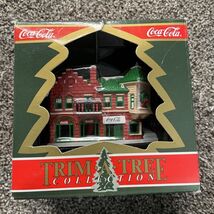Coca Cola Trim A Tree Ornament Collection Bottling Company 1991 Damaged Box - $12.60 CAD
