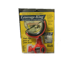LEVERAGE-KING Arm Support &amp; Wrist Saver Fishing Rod Support &quot;Bend The Rod Not Yo - £12.10 GBP