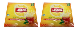 Lipton 100% Natural Black Tea (2 boxes/200 tea bags) - FREE SHIPPING - £19.93 GBP
