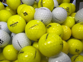 Bridgestone E6 Speed        24 Premium AAA Yellow and White Used Golf Balls - $24.14