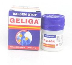 Geliga Balsem Otot Muscle Balm from Cap Lang, 10 Gram (Pack of 9) - £32.98 GBP