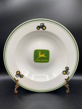 Gibson&#39;s &#39;John Deere&#39; Bowl, 9&quot;, tractor decals, farmer, rustic, country - $13.65