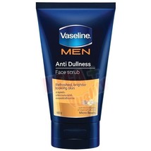 Vaseline MEN Anti-Dullness Face Scrub Micro Beads Brighter Looking Skin 100g - $8.56