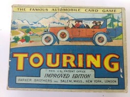 1926 Parker Bros. TOURING GAME : Vintage Road Trip card game. - £51.95 GBP