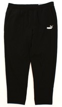 Puma Black Ess Tapered Sweatpants Fleece Pants Men&#39;s XXL NWT - £55.81 GBP