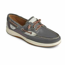 NEW Sperry Top-Sider Women&#39;s Rosefish Surplus Olive/Timberwolf # 9 Leather W/Box - £54.22 GBP