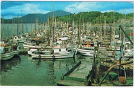 British Columbia BC Postcard Prince Rupert Fishing Fleet Halibut Capital World - $3.95