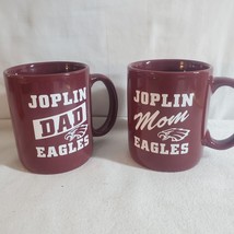 Joplin Missouri Eagles Mom And Dad Coffee Mugs - £9.90 GBP