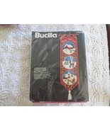 NOS Bucilla JEWELED PANEL HOLIDAY SCENES Applique &amp; embroidery PANEL KIT... - £30.68 GBP
